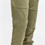 5.10.15 Knee Biker Style Army Green Terry Trouser 14782