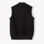 5.10.15 Mock Neck Quilted Front Pocket Black Sleeveless Zipper 14605