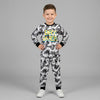 LFT Mini Craft Game Over Black & White 2 Piece Pyjama suit 12531