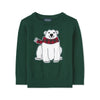 PLC Winter Bear Dark Green Sweater 10885