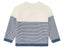 LPU Side Button Style Stripes With Plain Chest Sweater 10907
