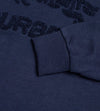 BB Front Embroided Logo Navy Blue Fleece Sweatshirt 13701