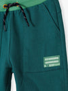5.10.15 Ice Explorer Zebra Cord Dark Green Fleece Trouser 12742