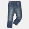 M&S Paint Spots Rigid Dirty Blue Denim 12701