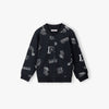 L&S Champion 92 Terry Mock Neck Zipper With Trouser Navy Blue Tracksuit 14706