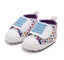 CN Colorful Polks Dots White Soft Shoes Booties 14805
