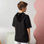 MX Embossed Optimistic Hooded Black T-Shirt 12916