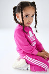 ADS Logo Print Pink Terry TrackSuit 13657