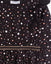 5.10.15 Elastic Belt Style Multi Dots Black Frock 13529