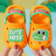 CN Dino Cuteness Orange With Green Clogs 11629