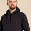 FC Crown Kangroo Pocket Style Fleece Black Hoodie 14315