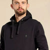 FC Crown Kangroo Pocket Style Fleece Black Hoodie 14315