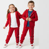 5.10.15 Front Pocket Terry Zipper With Game Changer Red Terry Tracksuit 14700