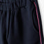 L&S Pink Piping Navy Blue Terry Jogger Trouser 14613