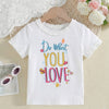 HM Glitter Do What You Love White Top 5014