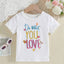 HM Glitter Do What You Love White Top 5014