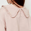 LE Bib Frill Style Baby Pink Terry Sweatshirt 14852