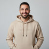 VD Kangroo Pocket Style Beige Terry Hoodie 14341
