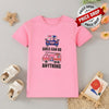 B.X Girls Can Do Anything Pink Tshirt 7040