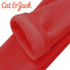CJ Plain Red Warm Inner Furr Legging 13382