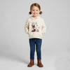 JS Wild Is Heart Sequins Deer Cloud Heather Hoodie 8505