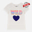 SW Wild Reversible Sequence Heart White Top 5007