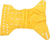 CRT FLWR Plain Yellow Washable Reuseable Diaper Pant 11193