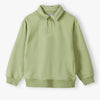 5.10.15 Plain Pistachio Collar Style Terry Sweatshirt 15000