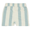 ZM Zinc & Off White Terry Shorts 14197