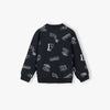 L&S Champion 92 Terry Mock Neck Zipper With Trouser Navy Blue Tracksuit 14706