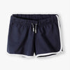 L&S Shimiring Cord White Side Piping Navy Blue Short 14007