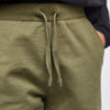 5.10.15 Knee Biker Style Army Green Terry Trouser 14782