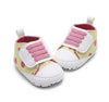 CN Rabbit Hearts Print Yellow Soft Shoes Booties 14803