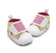 CN Rabbit Hearts Print Yellow Soft Shoes Booties 14803