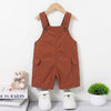 CRT Two Side Pockets Rust Brown Cotton Dungaree 11133