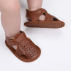 Magic Prewalker Stars Style Brown Soft Bottom Sandal 11065