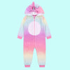 PMK Baby Multishade Unicorn Style Fur Fleece Romper 13344
