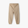 5.10.15 Plain Mock Neck Zipper With Biker Style Terry Trouser Beige Tracksuit 14698