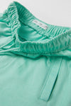 ZR Pocket Style Sea Green Shirt With Shorts 2 Piece Set 12896