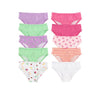 WN Girls Hipsters Panties Pack of 10 Assorted 13395