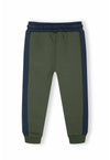 MNT Industries Logo Blue & Green Fleece 2 Piece Trouser Set 13259