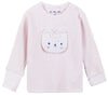 5.10.15 Cat Face Thermal Full Sleeves Baby Pink Shirt 13745