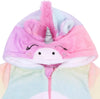 PMK Baby Multishade Unicorn Style Fur Fleece Romper 13344