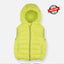 UCB Fluorescent Green Sleeveless Puffer Jacket 8345