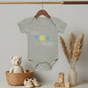 LW Safari Friends Grey Body Suit 12865
