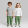 Kids Cargo Green Cotton Pant 15046