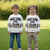 MNG We Are One Team White & Brown Terry Sweatshirt 14327