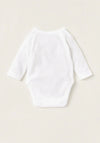RK Plain White Full Sleeves Body Suit 13367