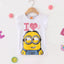 DPB Me I Love Minion White Top 1518