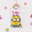 DPB Me I Love Minion White Top 1518